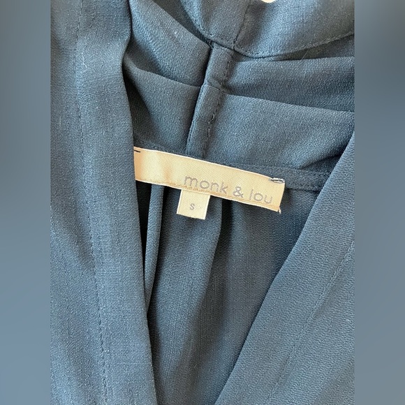 Monk & Lou Sleeveless Tie Waist Dress - Picture 4 of 6